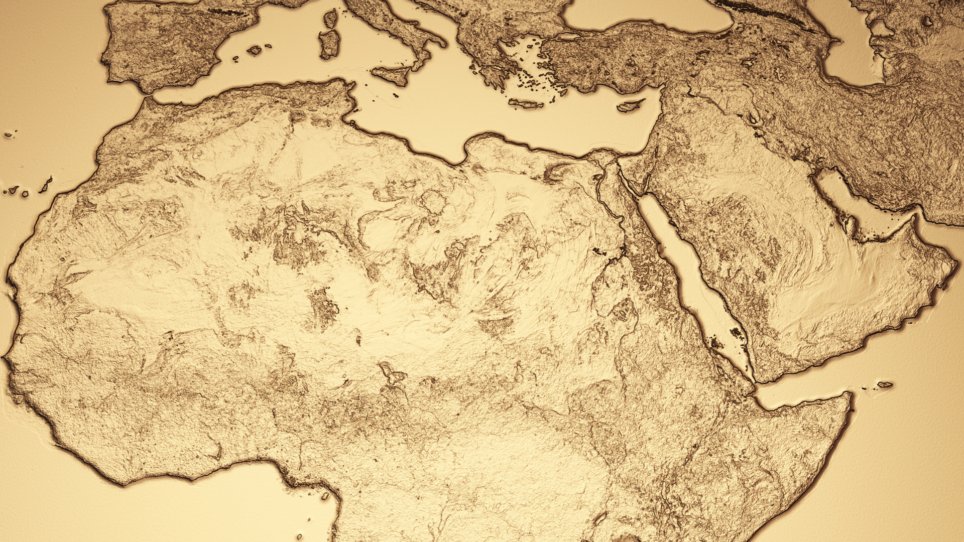 arabic countries map