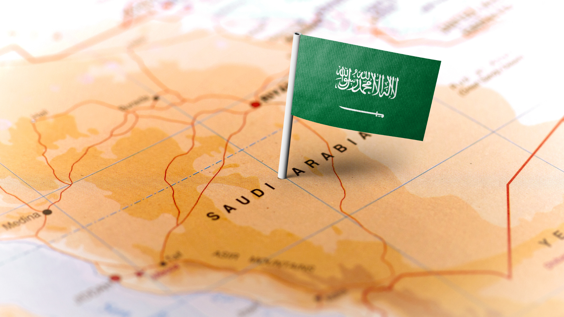 carte arabie saoudite