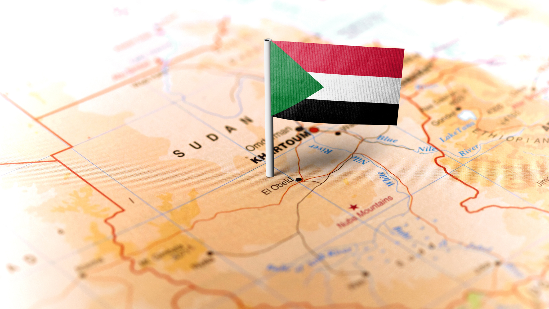 carte soudan